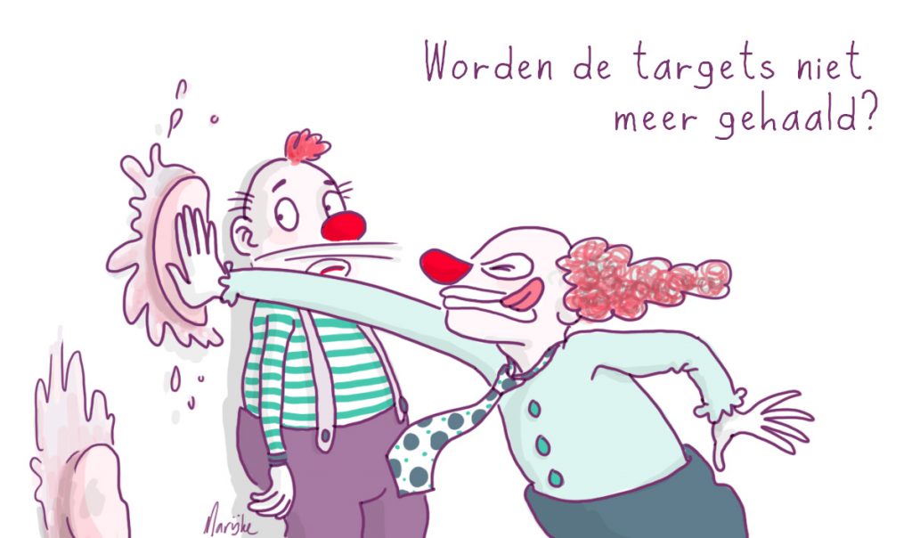 Worden de targets niet meer gehaald?