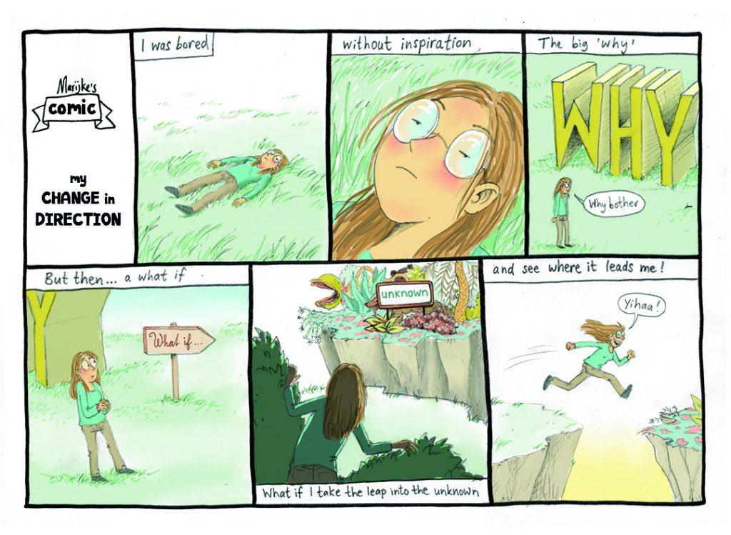 Comic about my Change in Direction